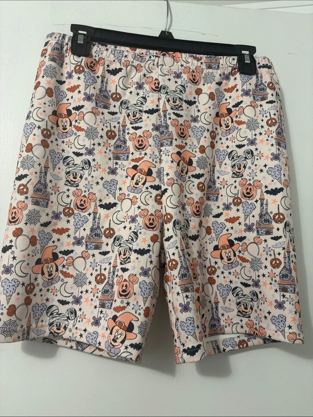 The Magic Box Disney Halloween print scuba athletic dress with shorts - Picture 3 of 5